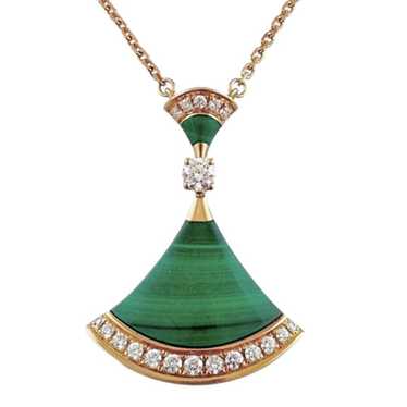 Bvlgari BVLGARI Diva Dream Necklace 18K Malachite… - image 1