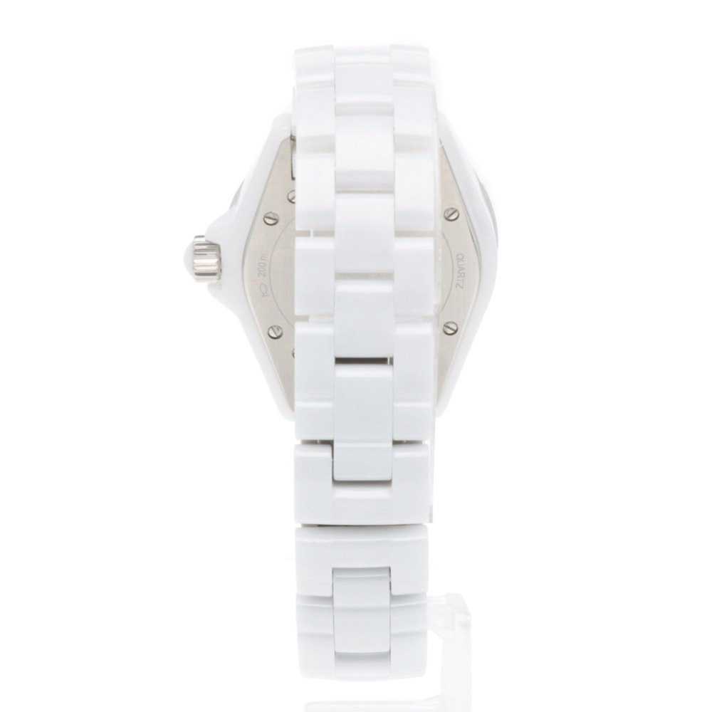 Chanel Chanel J12 Pink Light Watch, White Ceramic… - image 6