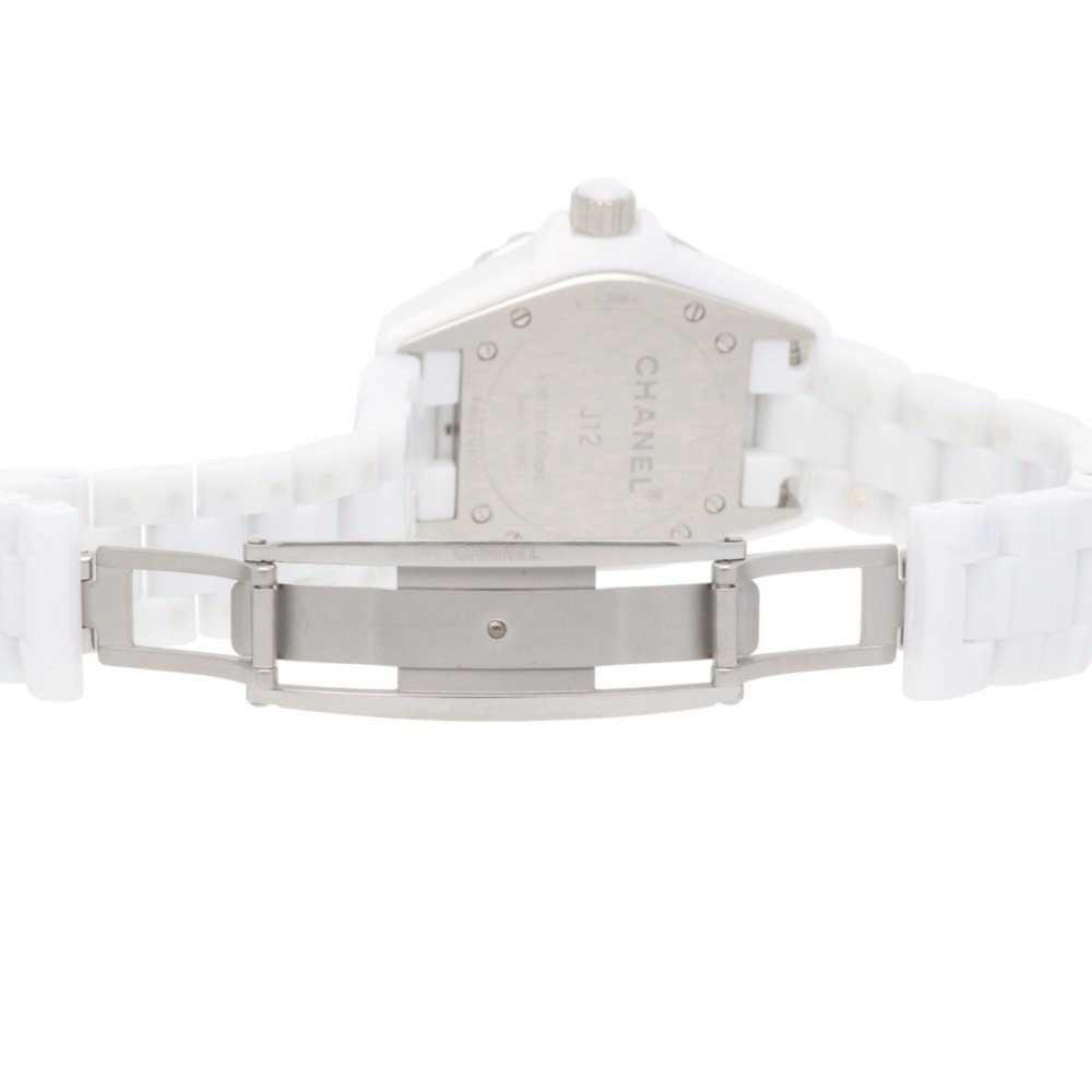 Chanel Chanel J12 Pink Light Watch, White Ceramic… - image 9