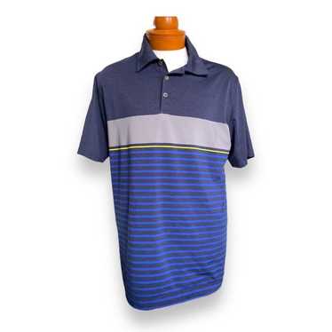 Nike Nike Polo Mens XL Blue Gray Tour Performance… - image 1