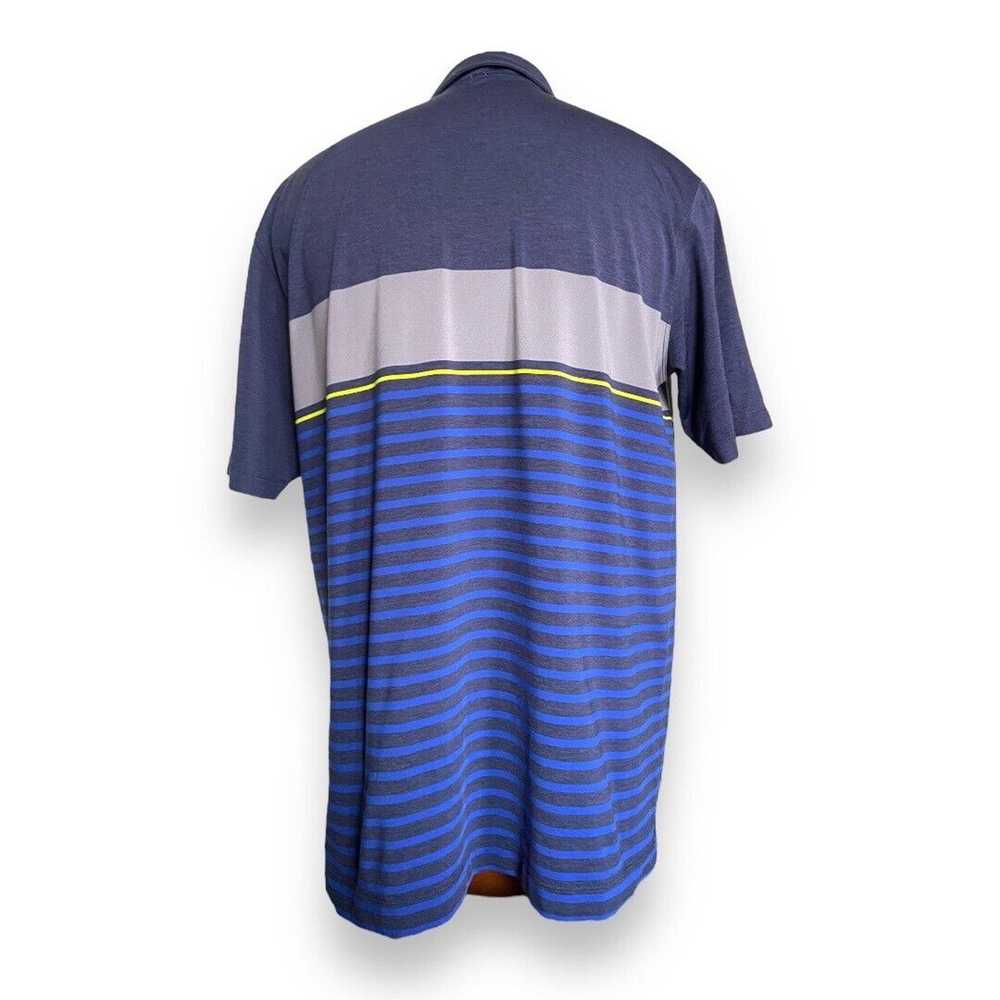 Nike Nike Polo Mens XL Blue Gray Tour Performance… - image 3