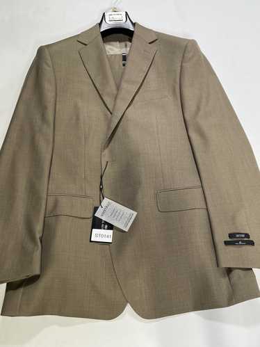 Unused with tags Mens Paul Betenly Tan Wool Suit S