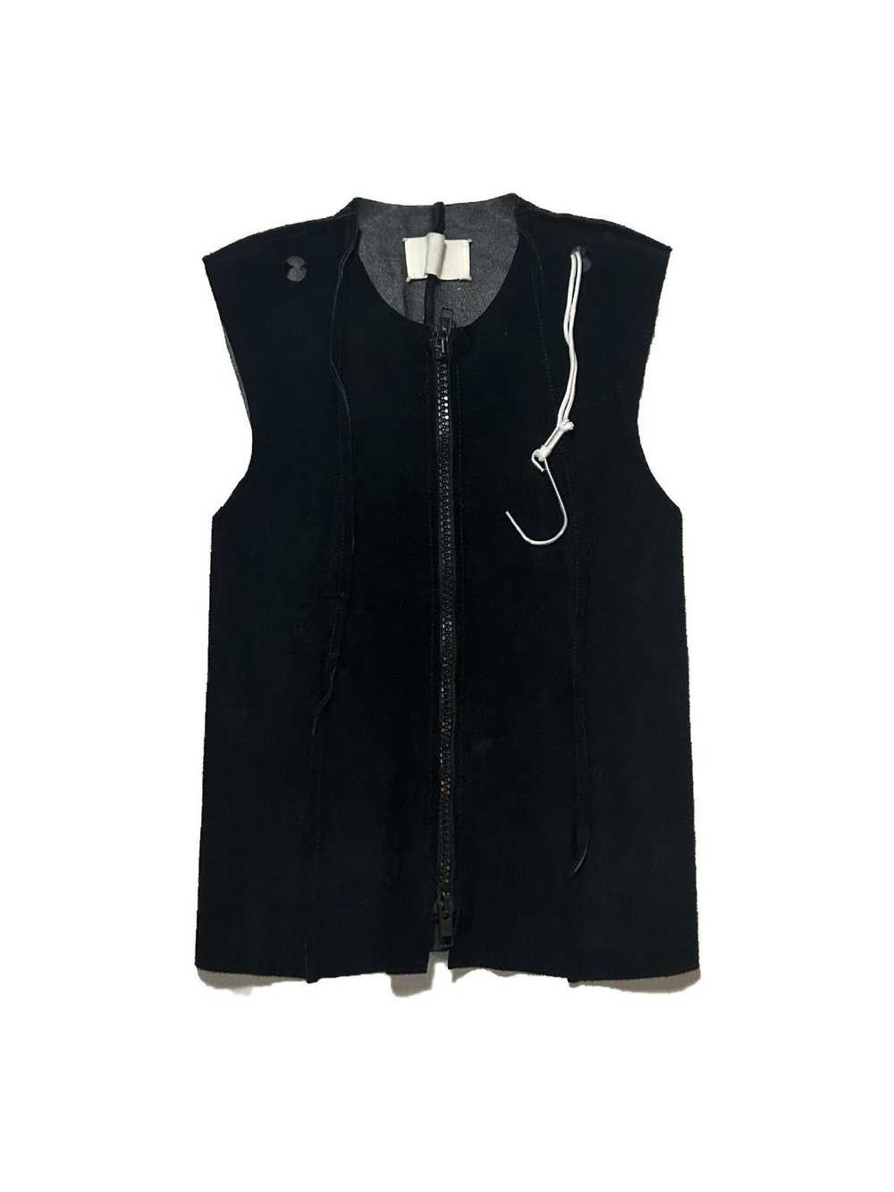 Maison Margiela Artisanal ‘98 Leather Flat Vest - image 1