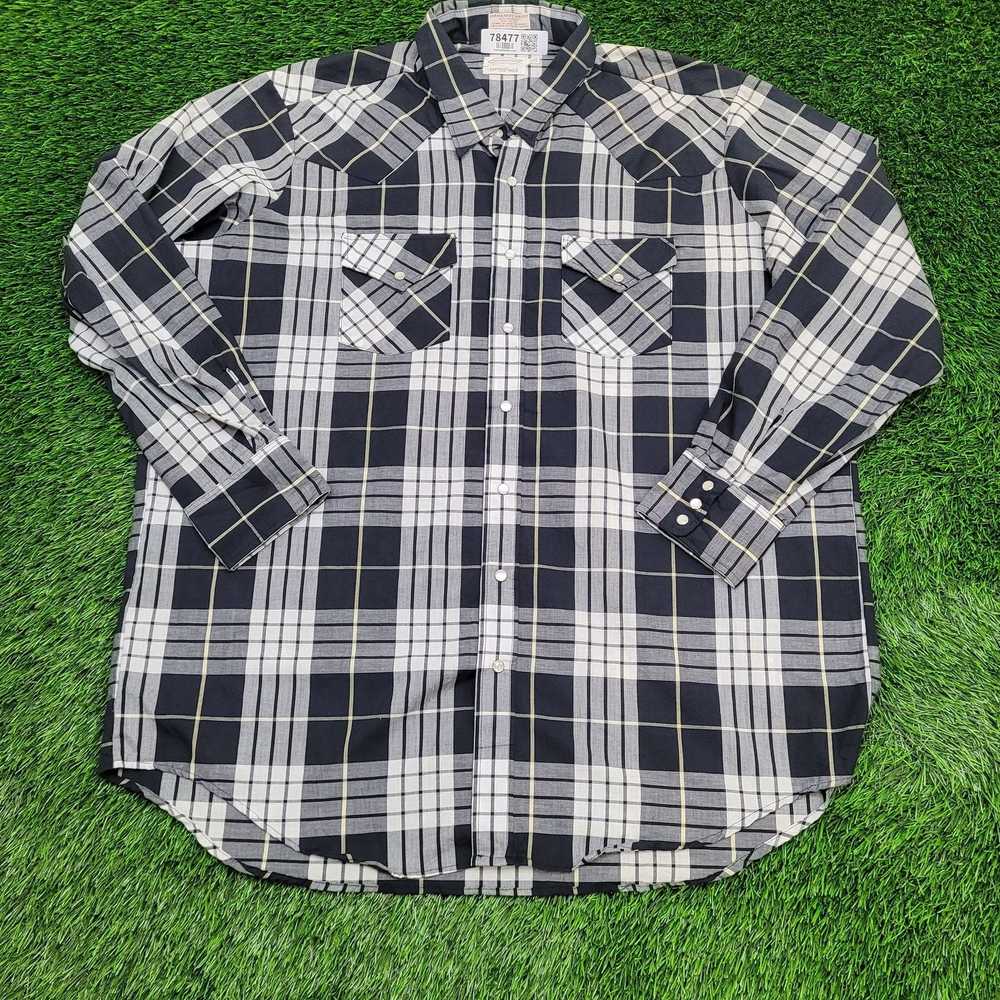 Winchester Vintage Winchester Plaid Snap Shirt 2X… - image 12