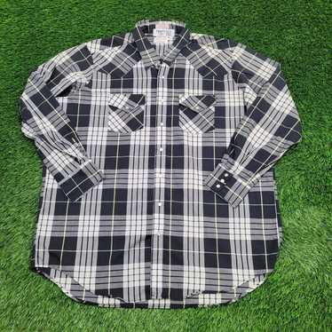 Winchester Vintage Winchester Plaid Snap Shirt 2X… - image 1