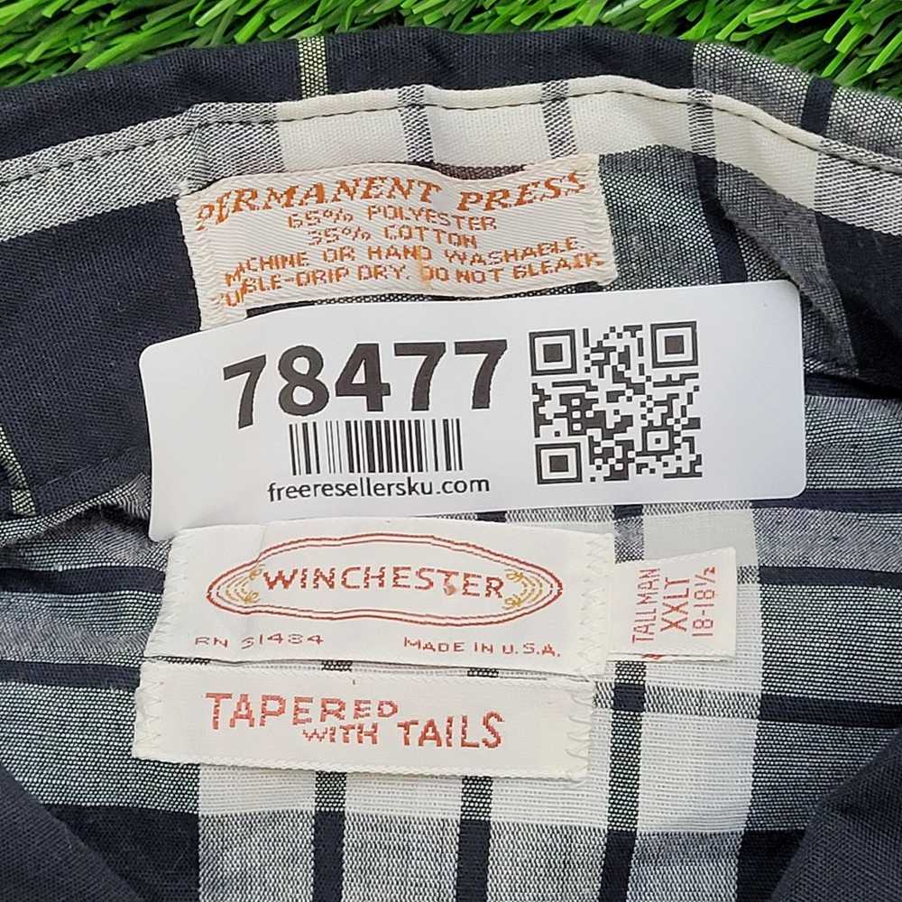 Winchester Vintage Winchester Plaid Snap Shirt 2X… - image 7