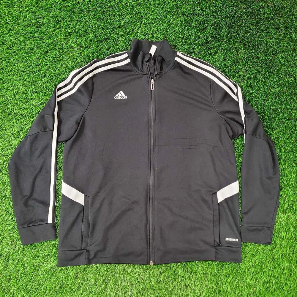 Adidas ADIDAS Track Jacket Women XL/2XL 22x25 Bla… - image 1