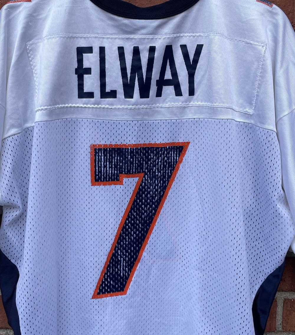 Champion Vintage 90'S John Elway Jersey Size 48 C… - image 9