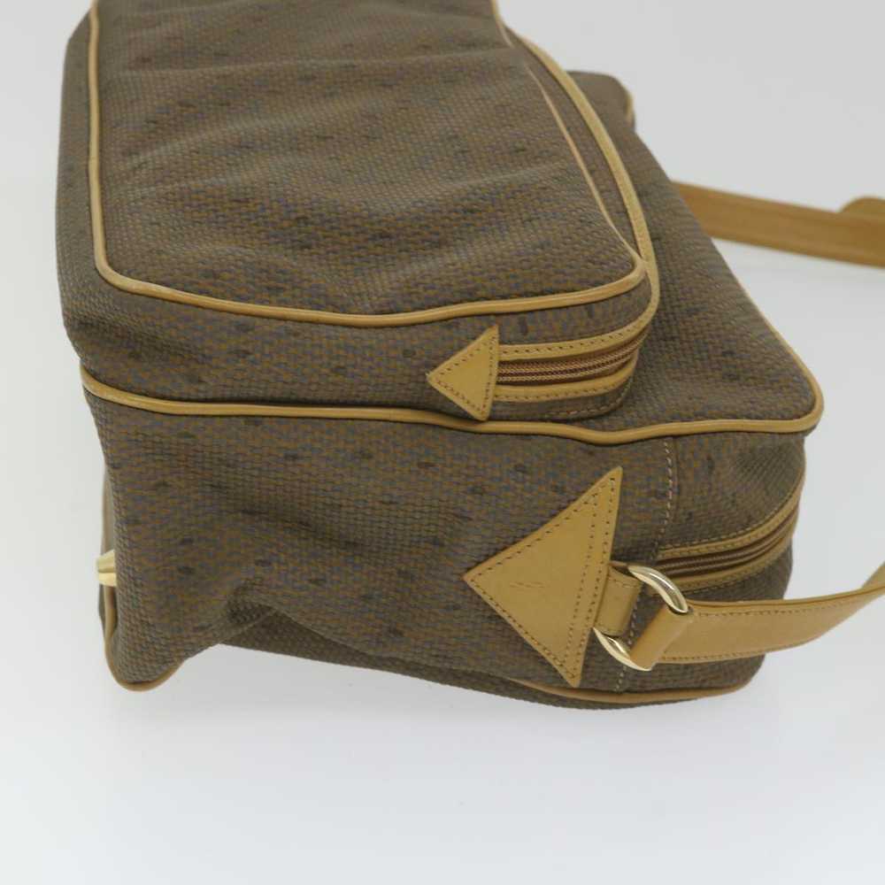 Yves Saint Laurent Beige Canvas Shoulder Bag Auth… - image 8