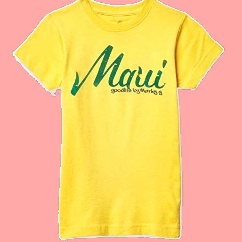 Vintage Girls Maui Fashion Graphic Print Fine Jer… - image 1