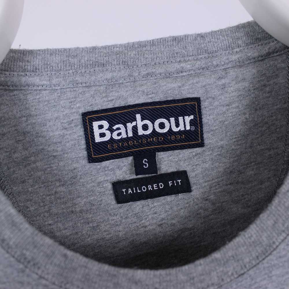 Barbour × Vintage Barbour t shirt cent logo rare … - image 5