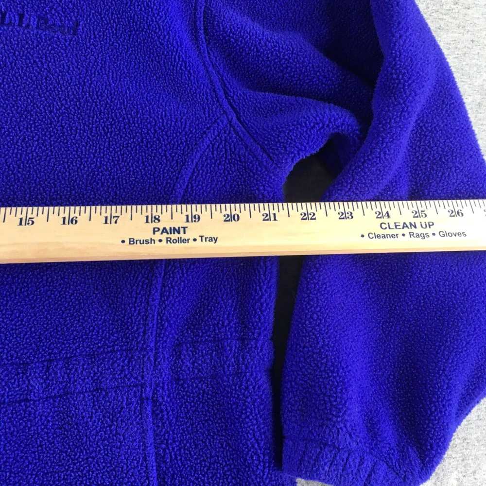 Vintage Authentic Large Size Ladies Blue Fleece F… - image 2