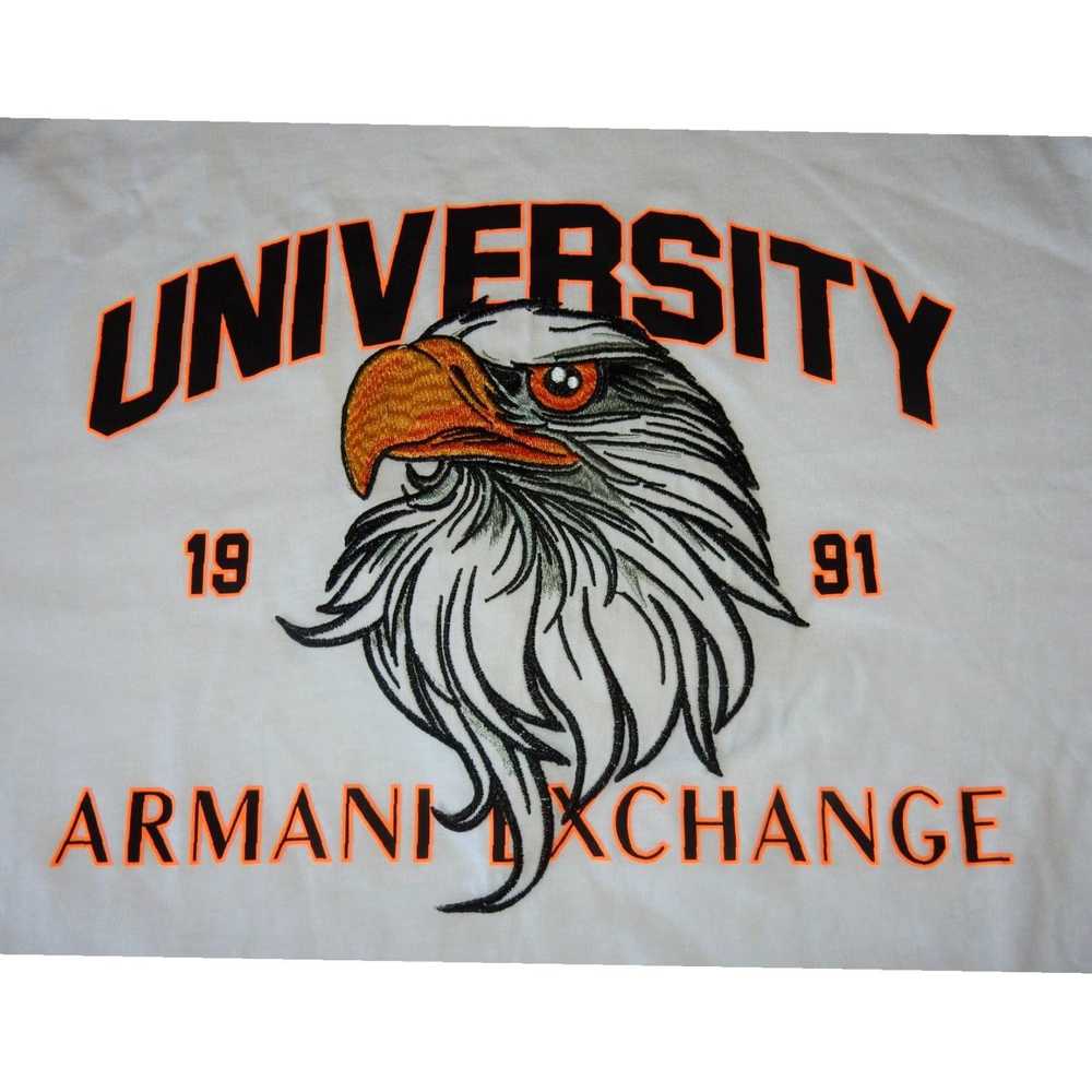 Armani Exchange Classic Graphic Tee with Universi… - image 2