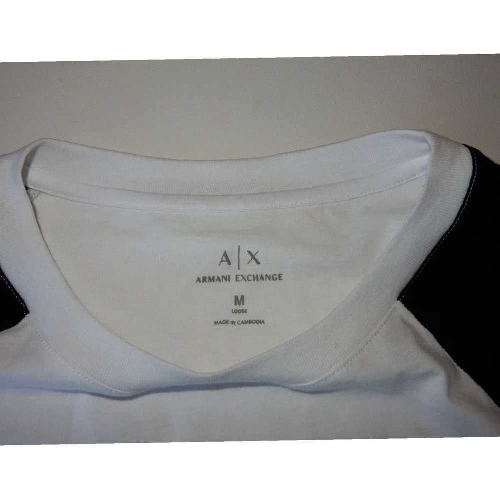 Armani Exchange Classic Graphic Tee with Universi… - image 3