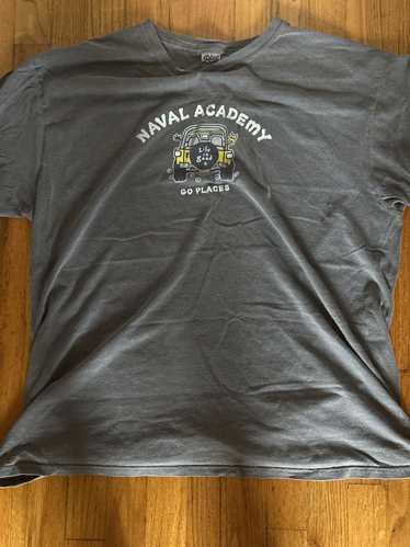 Blue Naval Academy Go Places Tee - image 1