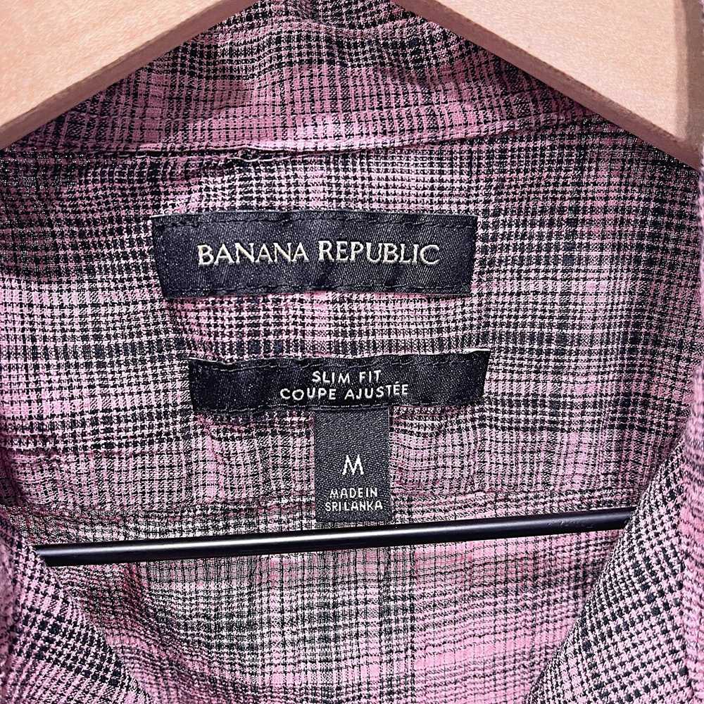 Banana Republic Banana Republic Slim Fit Camp Col… - image 5