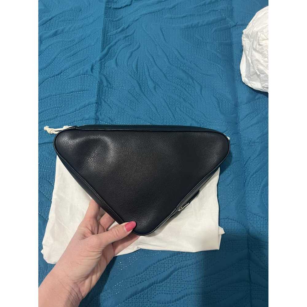 Balenciaga Everyday leather clutch bag - image 4