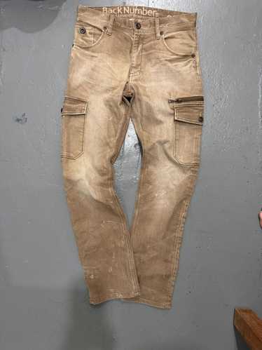 Back number pants denim - Gem