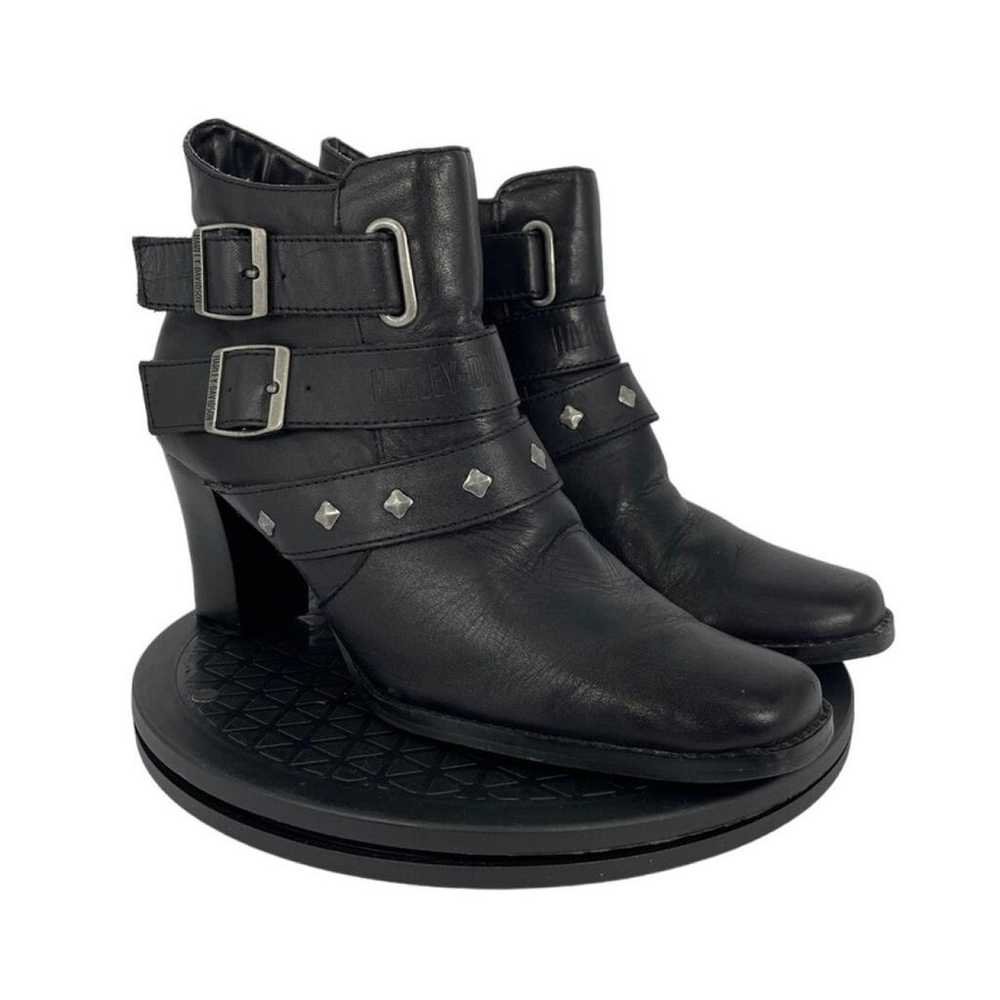 Harley Davidson Leather biker boots - image 2