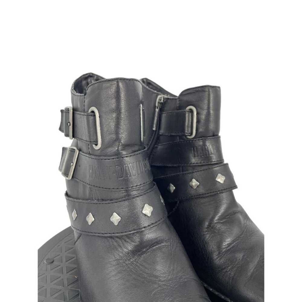 Harley Davidson Leather biker boots - image 3