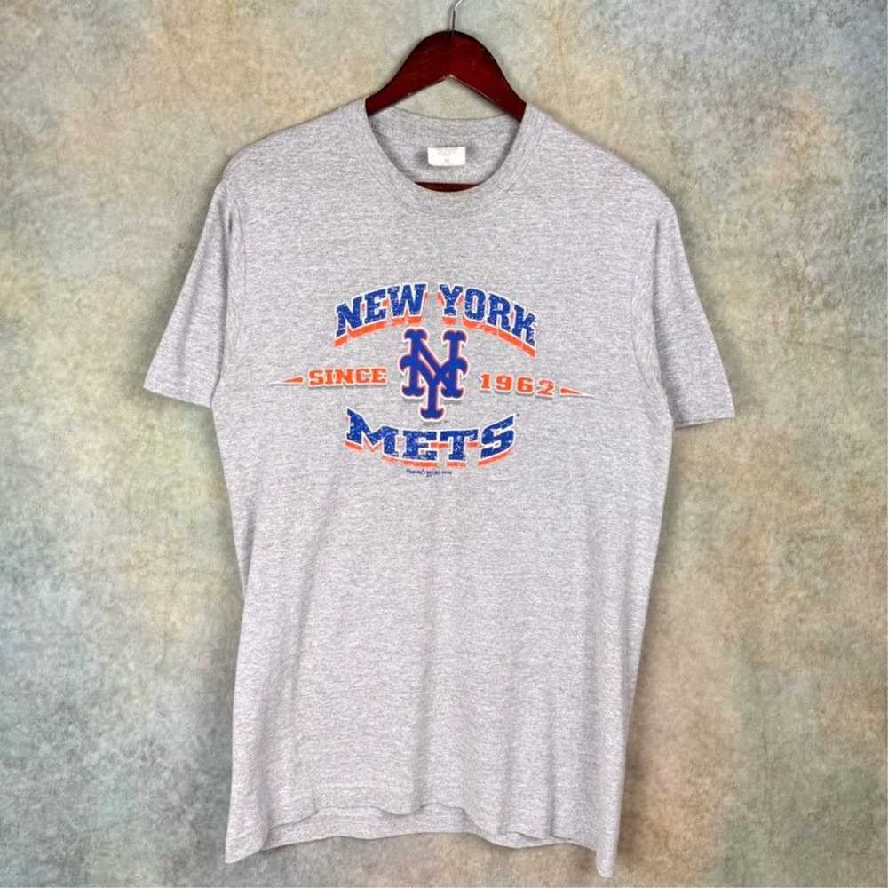 MLB × Vintage VTG 2000 New York Mets T Shirt Mens… - image 1