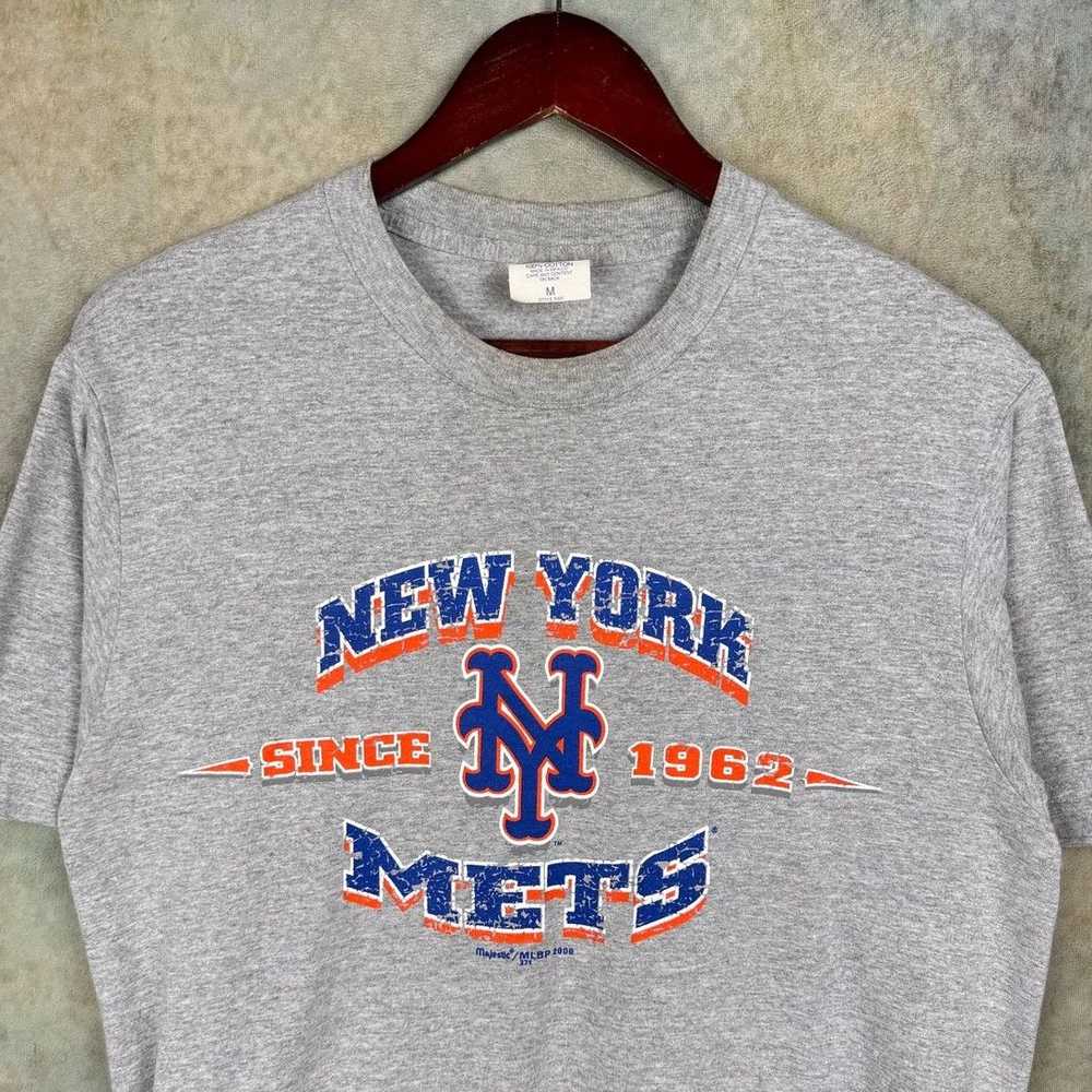 MLB × Vintage VTG 2000 New York Mets T Shirt Mens… - image 4