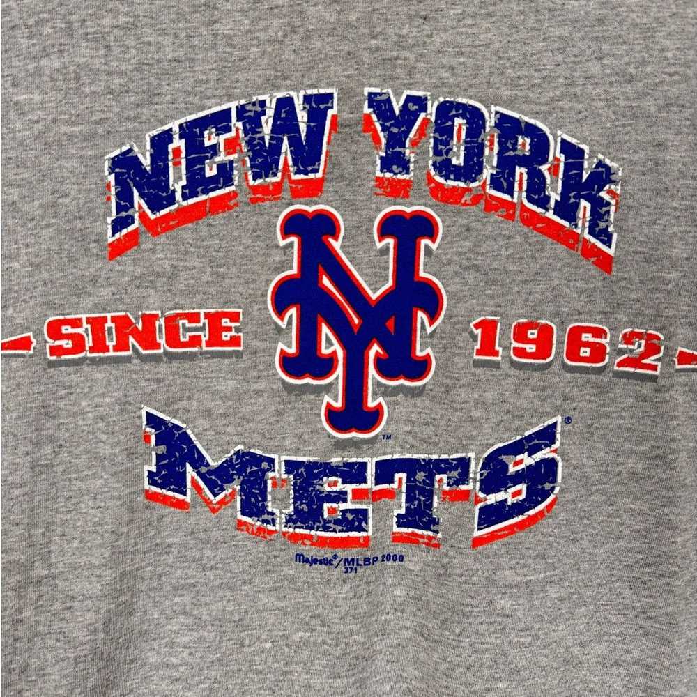 MLB × Vintage VTG 2000 New York Mets T Shirt Mens… - image 7