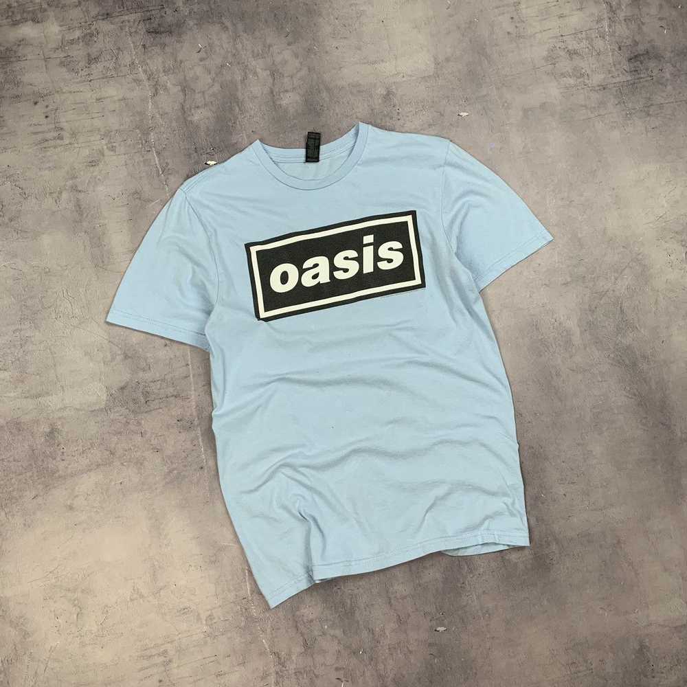 Band Tees × Rock Band × Vintage Rare! Oasis Big C… - image 1