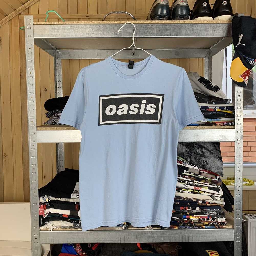 Band Tees × Rock Band × Vintage Rare! Oasis Big C… - image 2