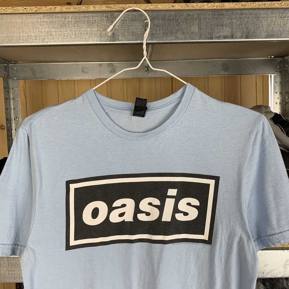 Band Tees × Rock Band × Vintage Rare! Oasis Big C… - image 3