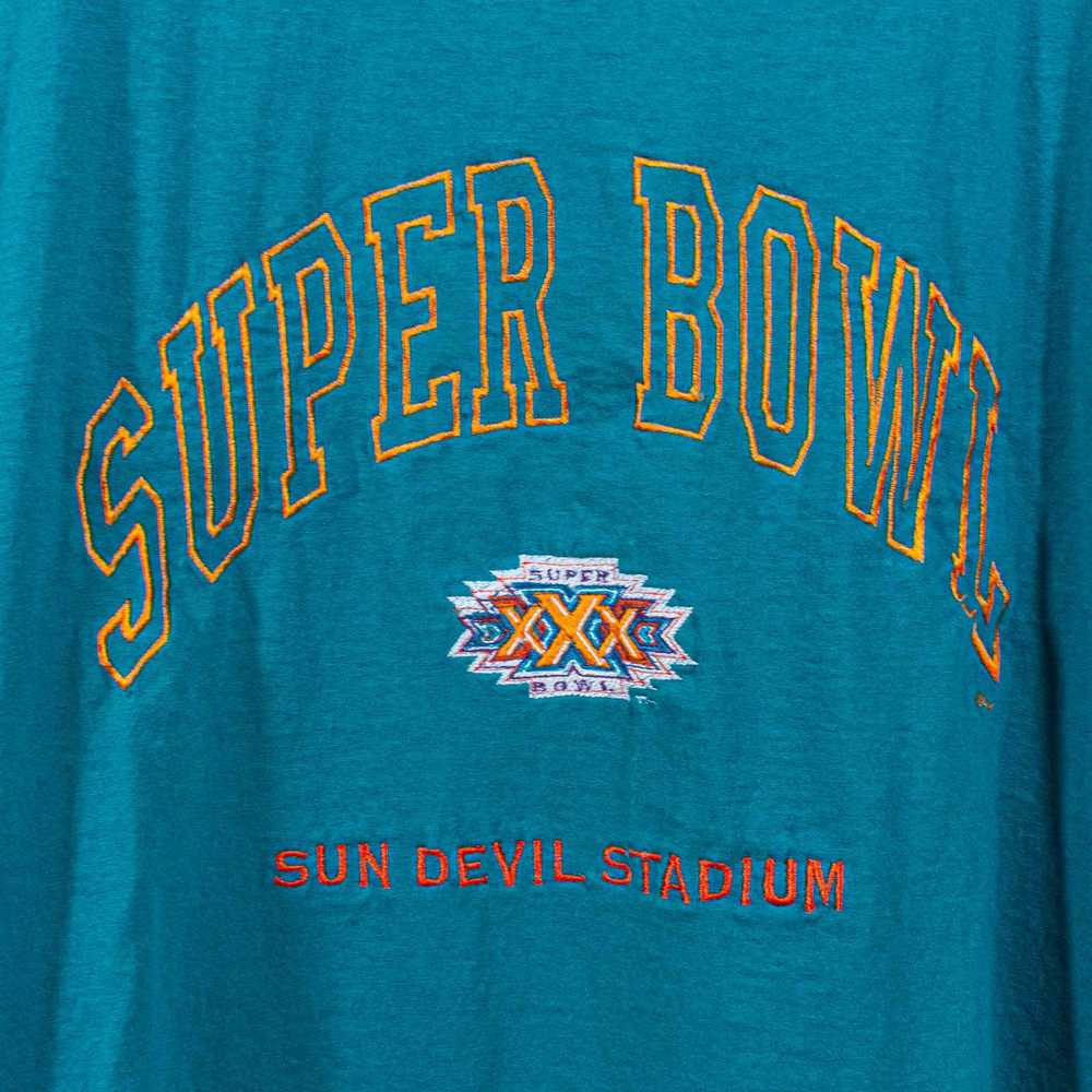 Lee × NFL × Vintage 1996 Super Bowl XXX NFL T-Shi… - image 3