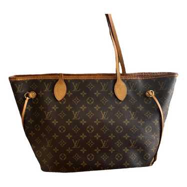 Louis Vuitton Neverfull leather tote