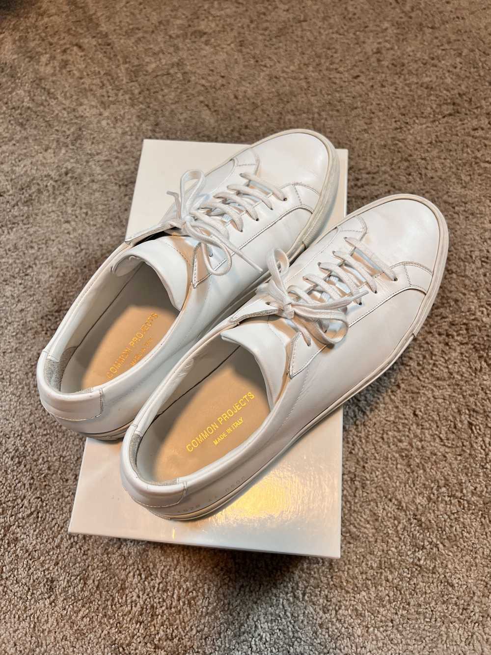 Common Projects all white achilles low - image 4