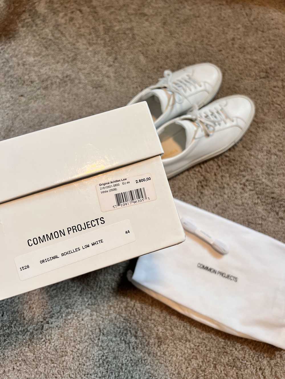 Common Projects all white achilles low - image 5