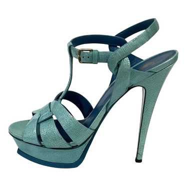 Yves Saint Laurent Tribute patent leather sandal