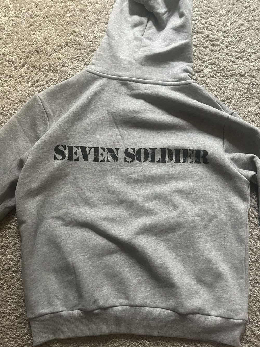 Streetwear peaceinwar soldier hoodie - image 2