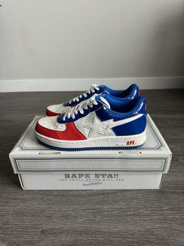 Bape 2006 Bapesta Red/Navy FS-001