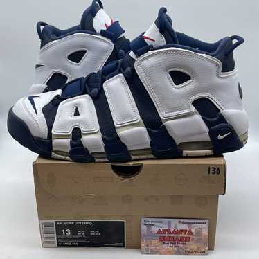 靴 Nike Air More Uptempo Slide Olympic 29cm Nike Air More Uptempo Slide Olympic - Jul 2024 - FQ8700-400