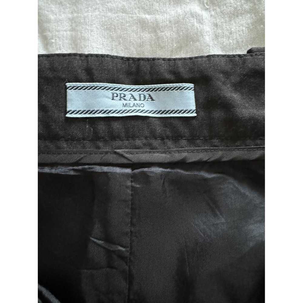 Prada Wool mid-length skirt - image 3