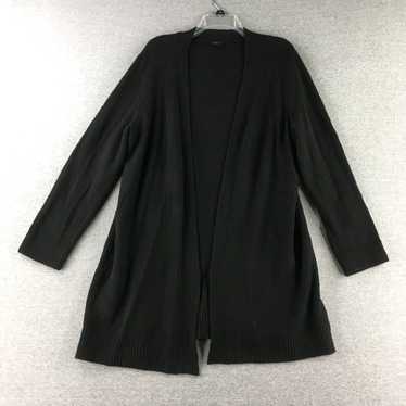 Talbots Casual Ladies Open Front Black Cardigan S… - image 1