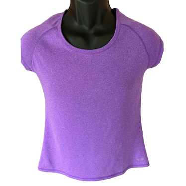 Champion Purple Scoop Neck Short Sleeve Women's A… - image 1