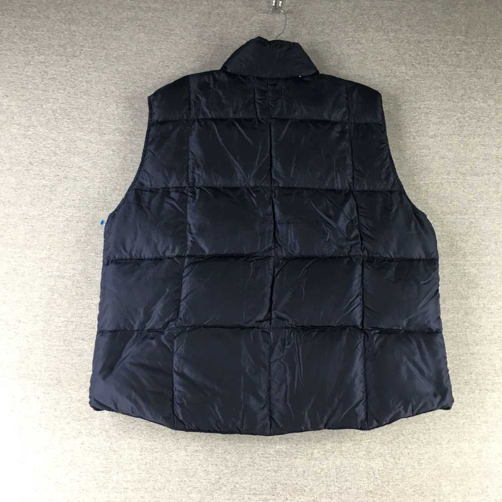 Vintage Mens Large Blue Quilted Goose Down Insula… - image 5