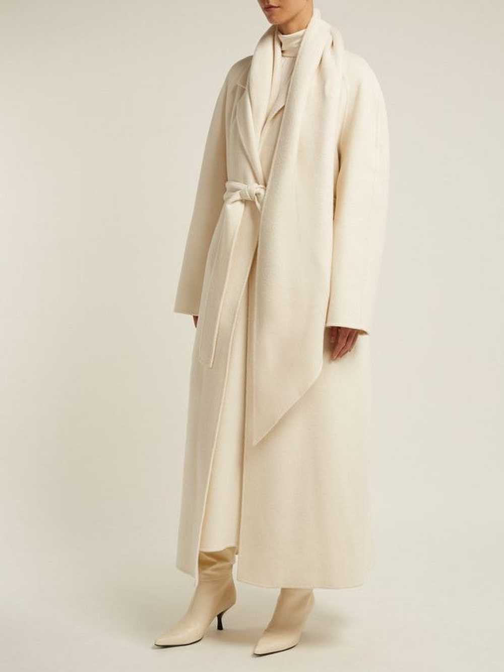 The Row Tooman Cashmere & Wool-Blend Coat In Ivor… - image 1