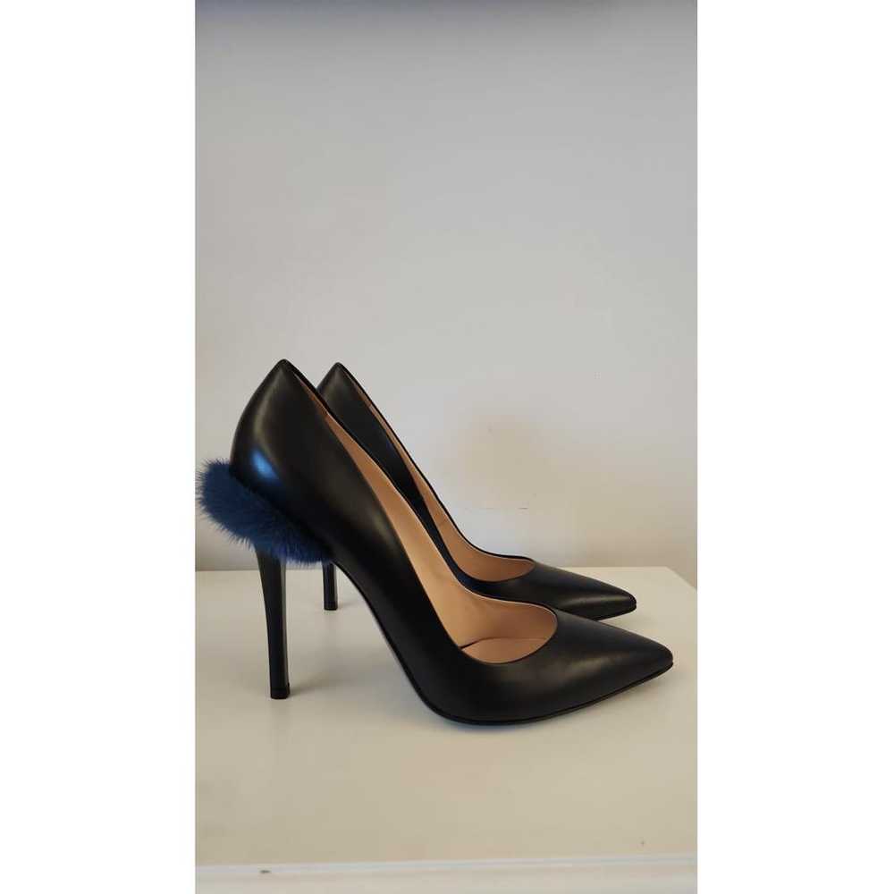 Fendi Colibri leather heels - image 2