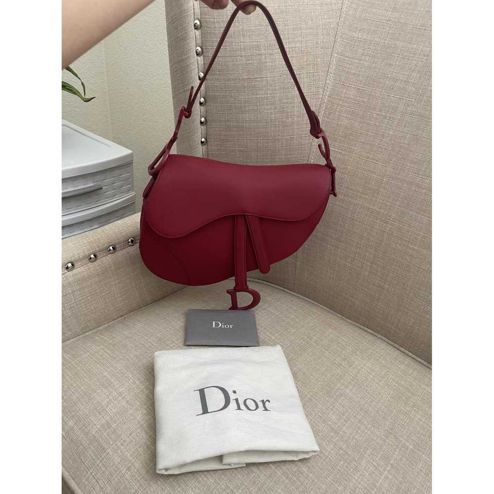 Dior Saddle leather handbag - image 11