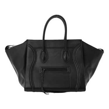 Celine Luggage Phantom leather tote