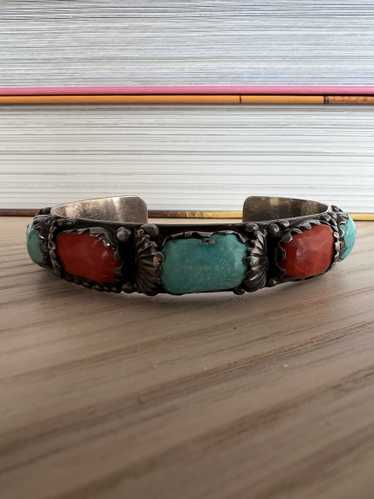 Native × Navajo × Vintage 1970s Navajo Bracelet - 