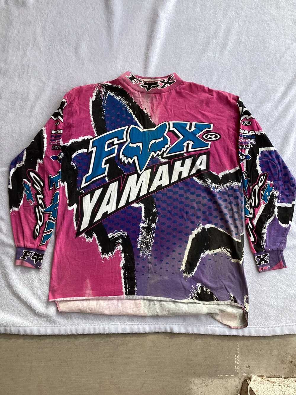 Fox Racing × Vintage × Yamaha Vintage 90s fox/Yam… - image 1