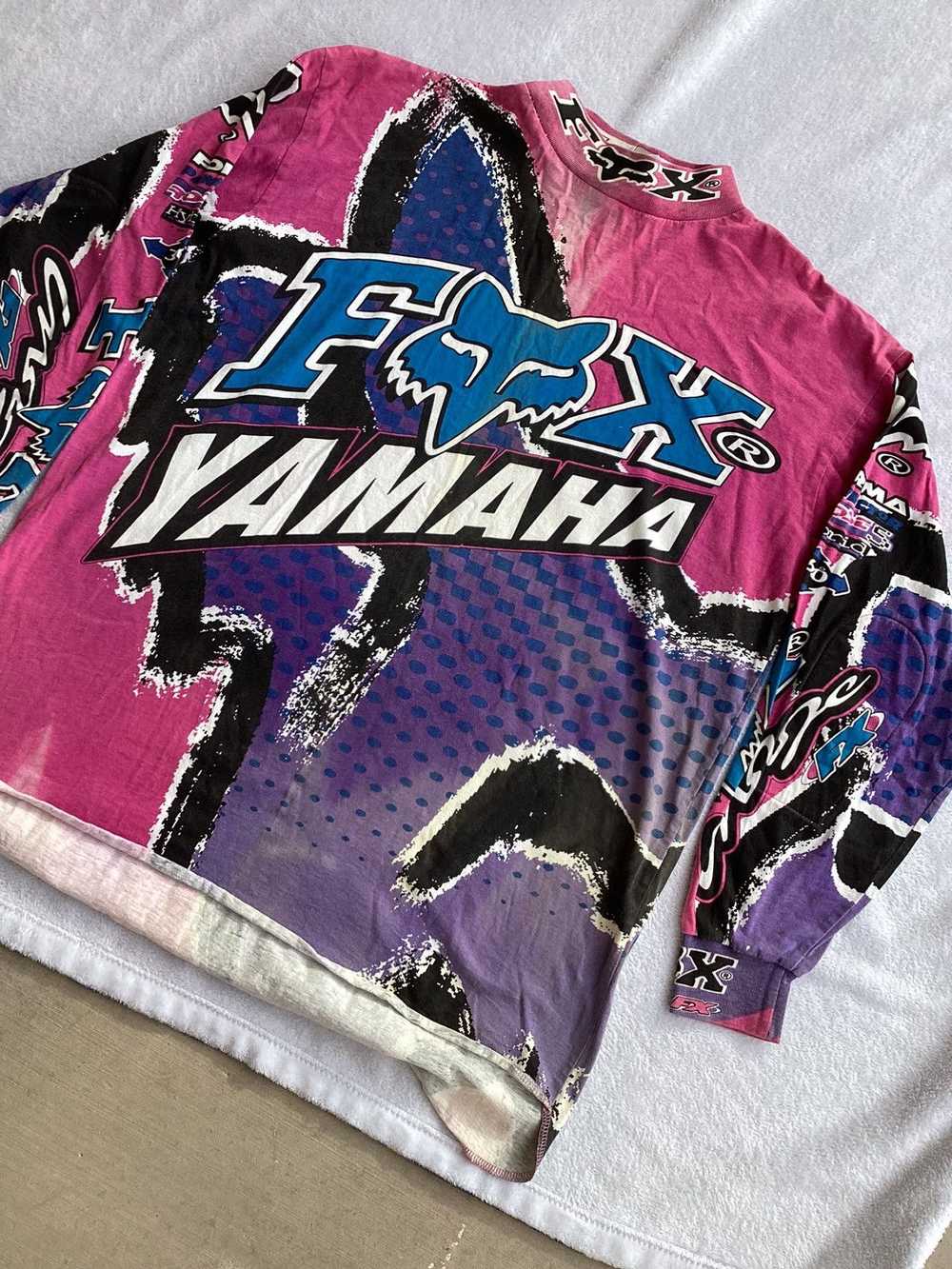 Fox Racing × Vintage × Yamaha Vintage 90s fox/Yam… - image 2