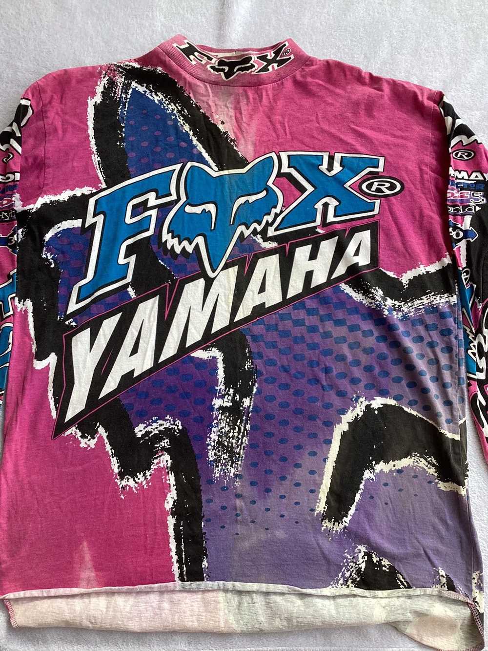 Fox Racing × Vintage × Yamaha Vintage 90s fox/Yam… - image 3